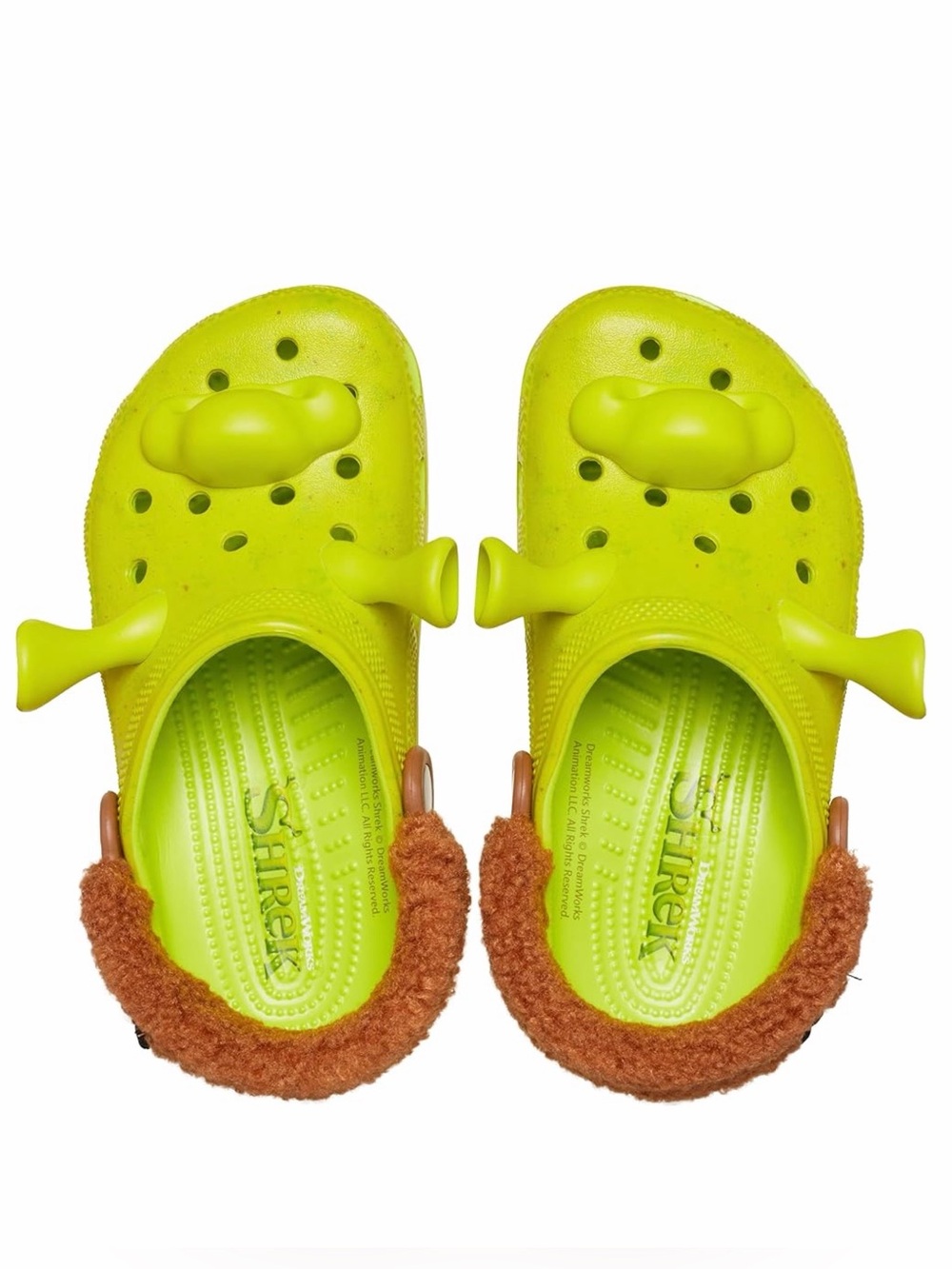 NWT Shrek Crocs